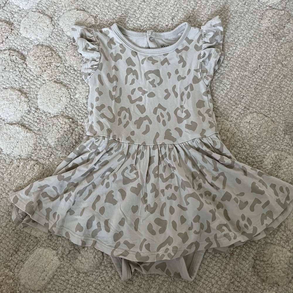 Cheetah Kyte baby twirl dress
